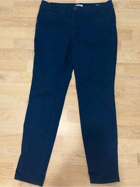 Market & Spruce Dark Teal Blue Casual Pants